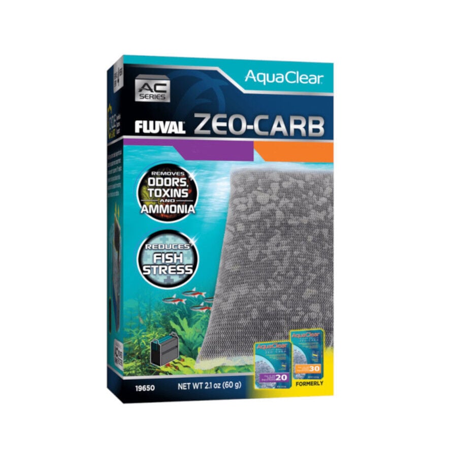 Fluval AquaClear AC Zeo-Carb para filtro de acuarios