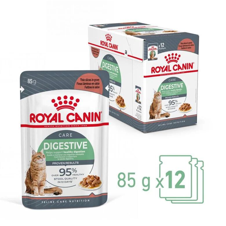 85 g Royal Canin Digestive Sensitive sobre para gatos, , large indicador imagen numero 12