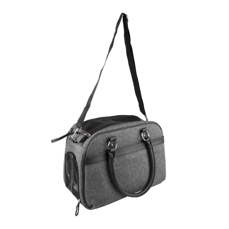 Flamingo Justine Bolsa Transport&iacute;n Gris para mascotas, , large indicador imagen numero 5