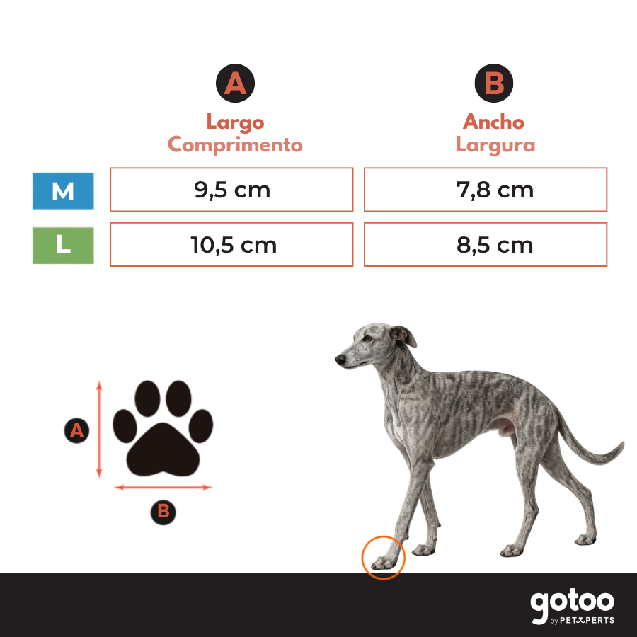 Gotoo Zapatos Rojo y Negro para galgos, , large indicador imagen numero 5
