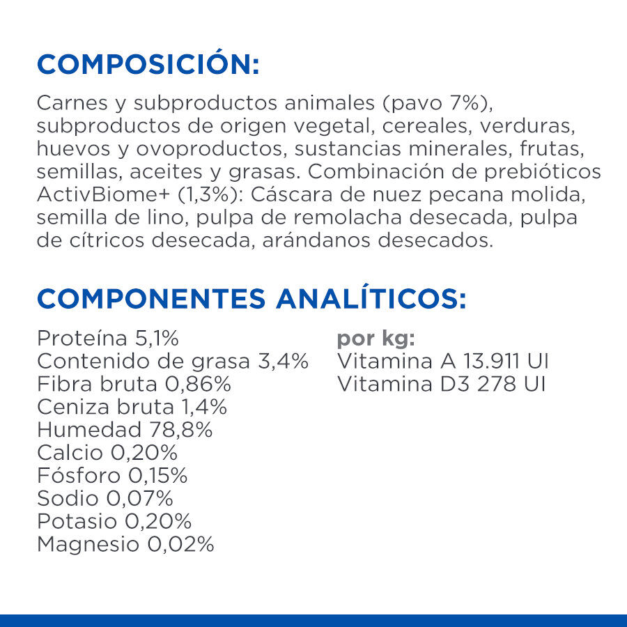 200 g Hill's Science Plan Adult Small & Mini Perfect Digestion Mousse de Pavo lata para perros, , large indicador imagen numero 7
