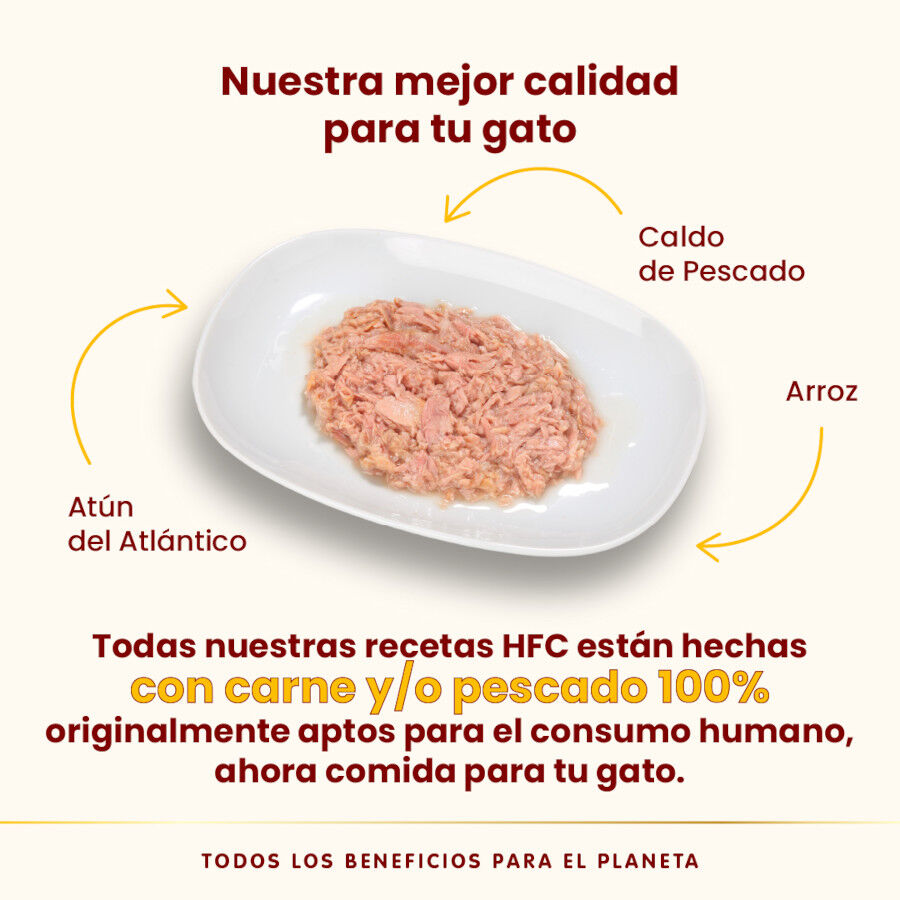 70 g Almo Nature HFC at&uacute;n del Atl&aacute;ntico lata para gatos , , large indicador imagen numero 3