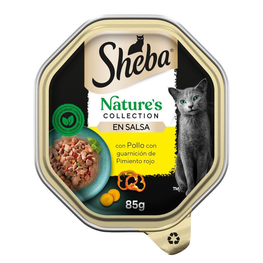 85 g Sheba Nature Collection Pollo en Salsa tarrina para gatos, , large Imagen numero 1