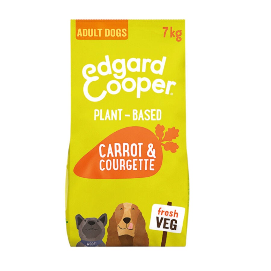 7 kg Edgard & Cooper Zanahoria y Calabac&iacute;n pienso para perros, , large indicador imagen numero 1