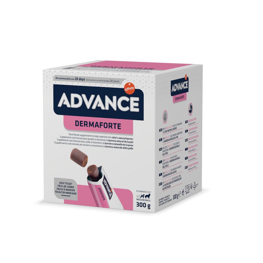 300 g Advance DermaForte suplemento para perros, , large indicador imagen numero 1