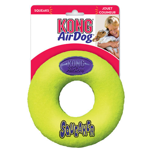 Kong Air Dog Squeaker juguete donut para perros Imagen numero 1