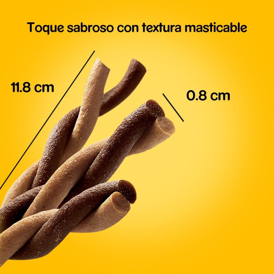 7 barritas Pedigree Rodeo Snack Buey para Perros, , large Imagen numero 2
