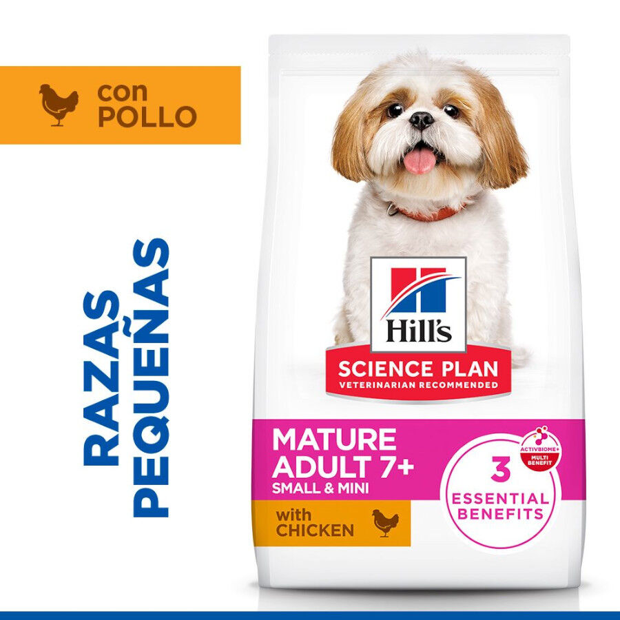 6 kg Hill's Science Plan Mature Adult Small y Mini pollo pienso para perros, , large Imagen numero 2