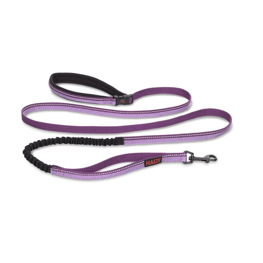 Halti correa de canicross acolchada morada para perros, , large indicador imagen numero 1