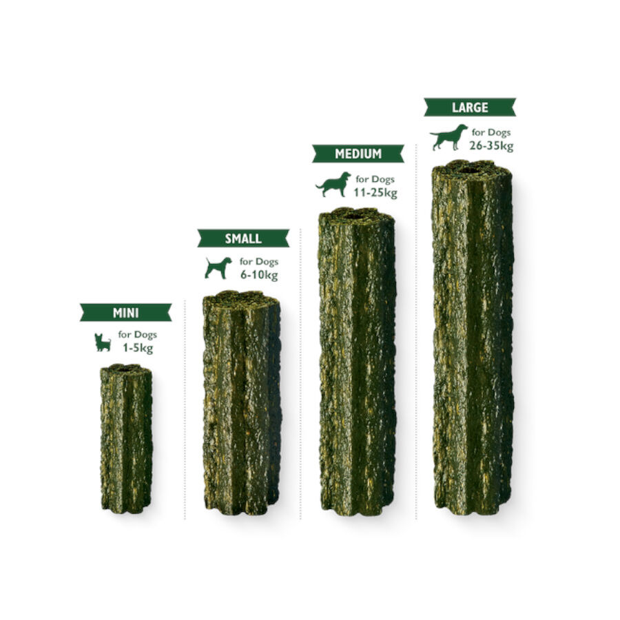 7 barritas Lily's Kitchen Snacks Dentales Woofbrush Medium para perros, , large indicador imagen numero 2