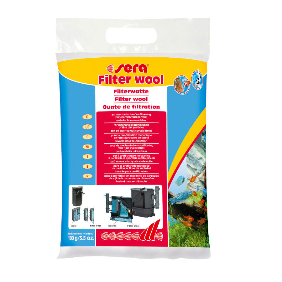 Sera Filter Wool Perl&oacute;n para filtrado de acuarios