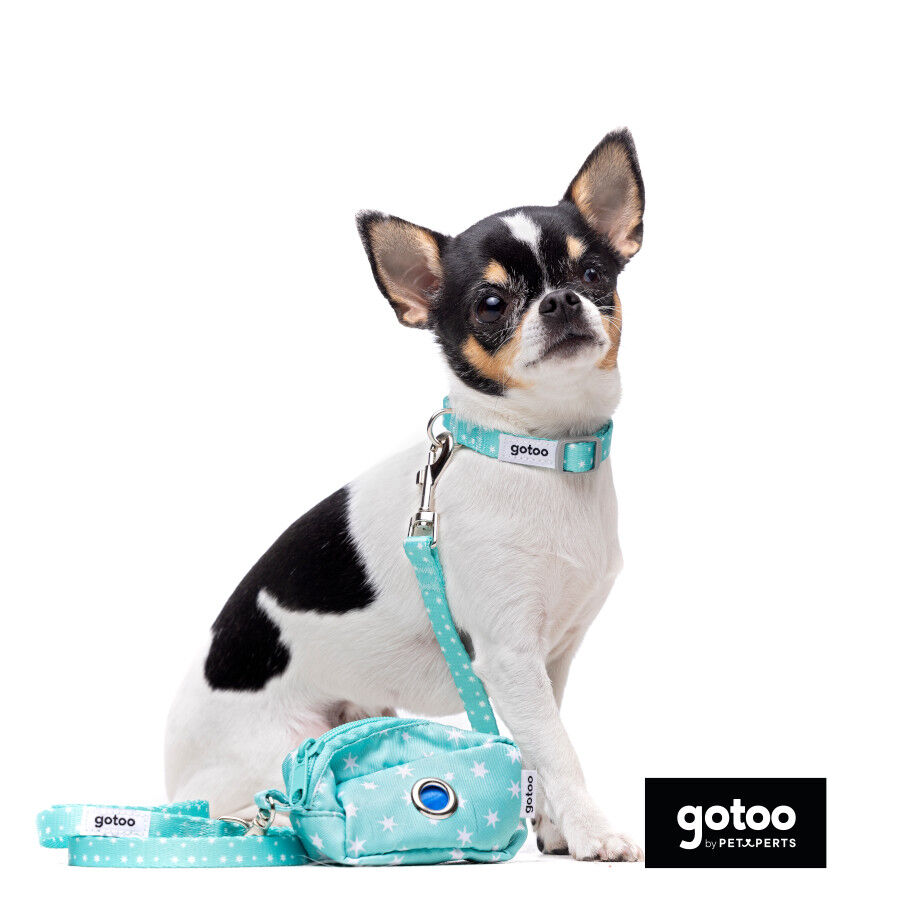 Gotoo Porta bolsas estampado verde para perros, , large indicador imagen numero 3