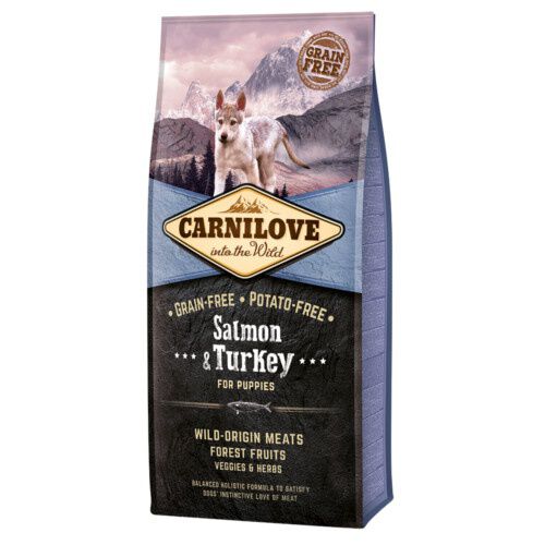 Carnilove Salmon & Turkey pienso cachorros Imagen numero 1