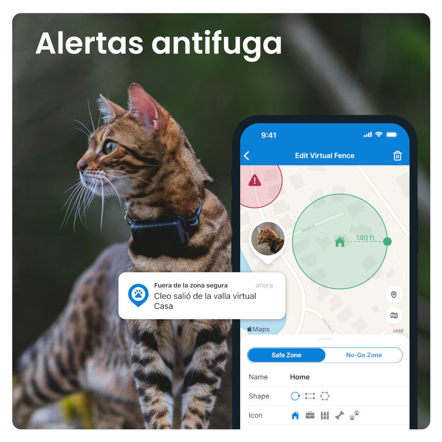 Tractive Localizador GPS para gatos, , large Imagen numero 5