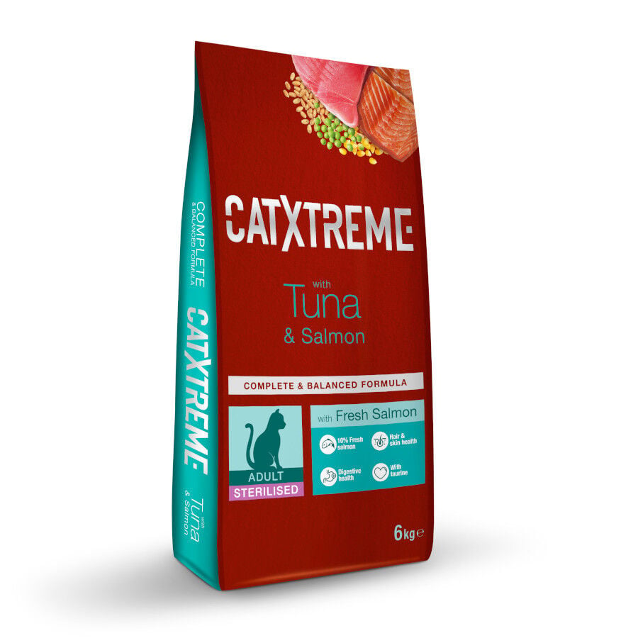 Catxtreme Adult Sterilised At&uacute;n y Salm&oacute;n pienso para gatos