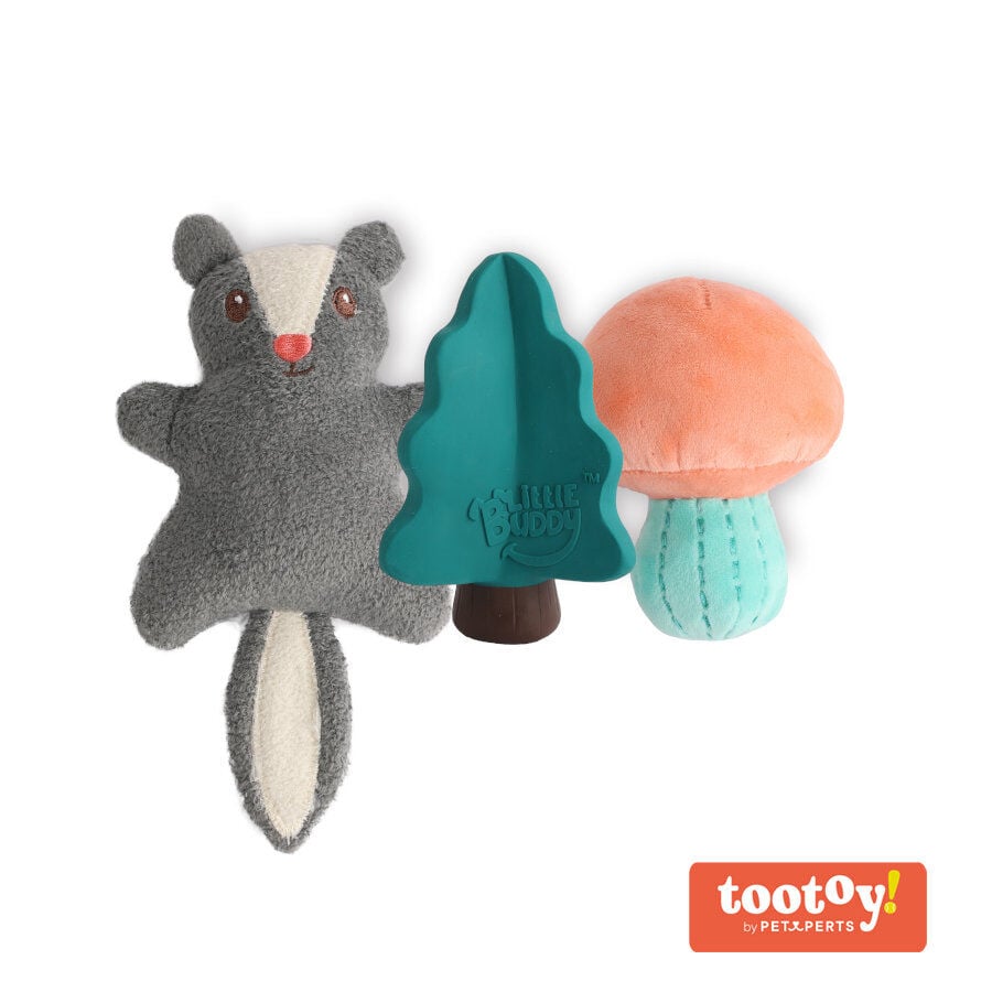 Tootoy! Puppy Woodland Set de juguetes para perros, , large Imagen numero 1