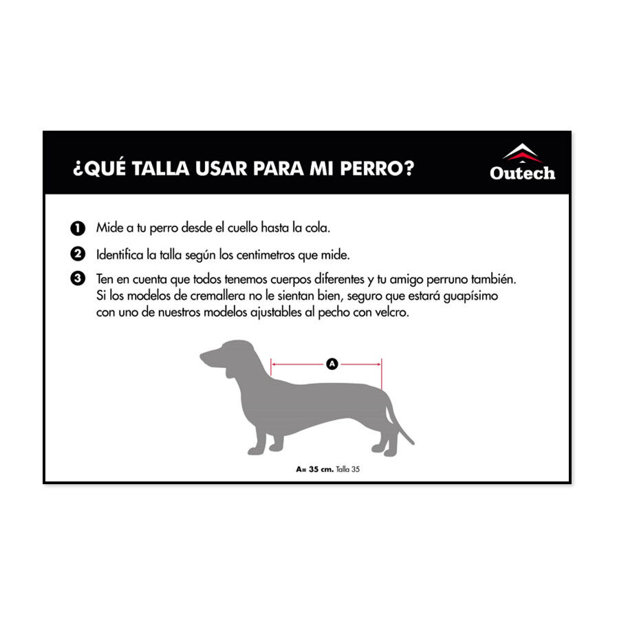 Outech White Mountain Abrigo para perros, , large indicador imagen numero 6