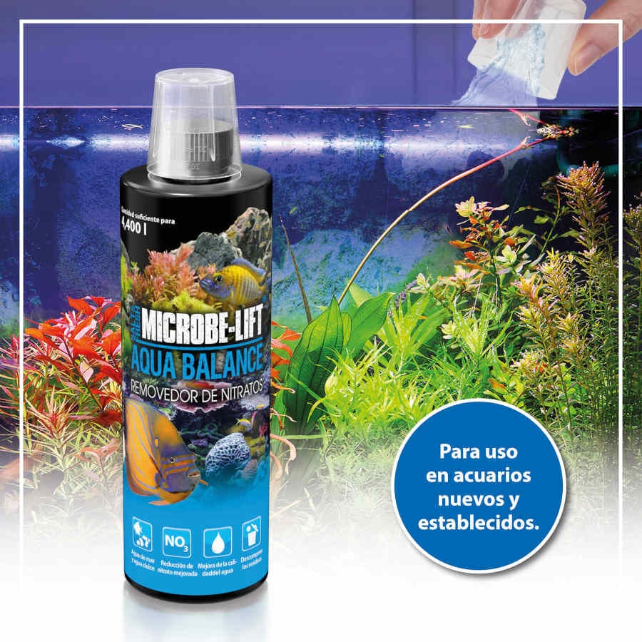 Microbe-Lift Aqua Balance Removedor de Nitratos para acuarios, , large indicador imagen numero 3