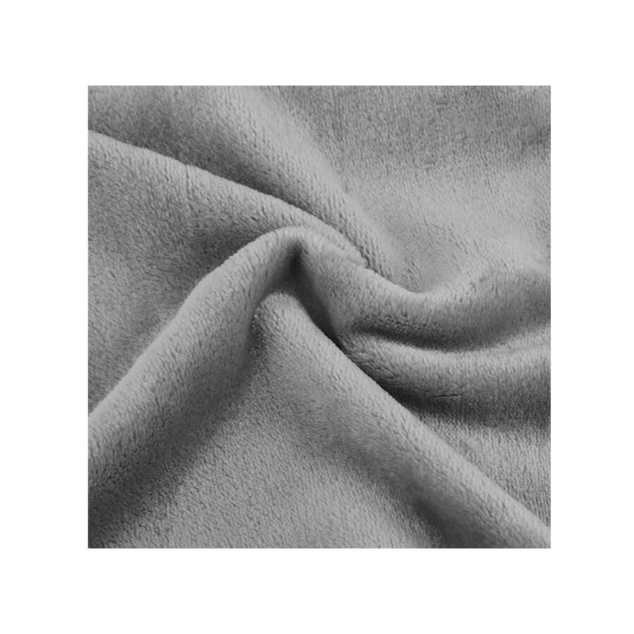 Leeby Coj&iacute;n Acolchado de Terciopelo Gris para perros, , large Imagen numero 9