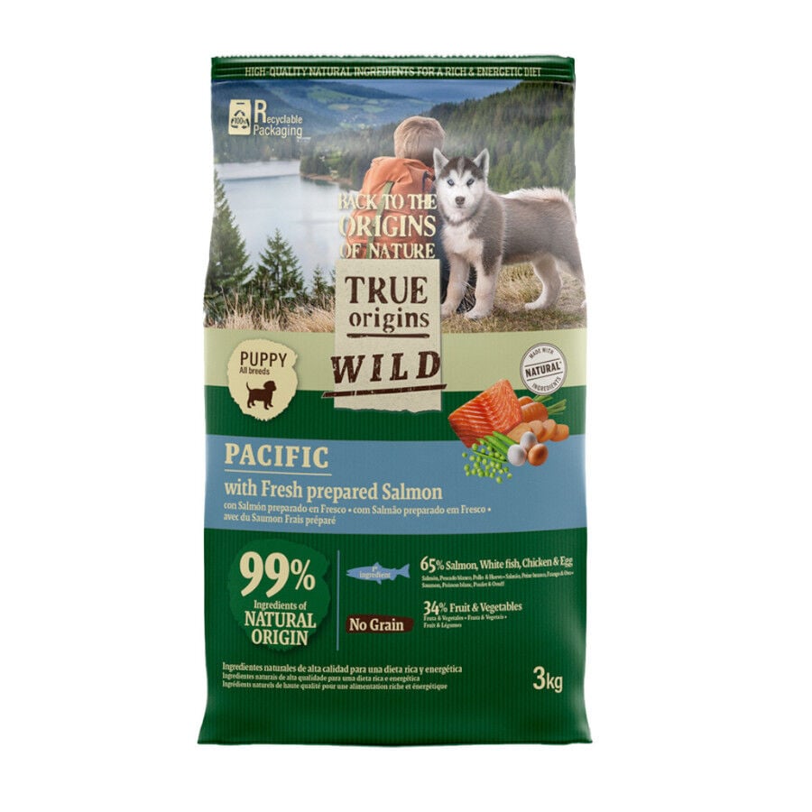 12 kg True Origins Wild Puppy Pacific pienso para perros, , large indicador imagen numero 1