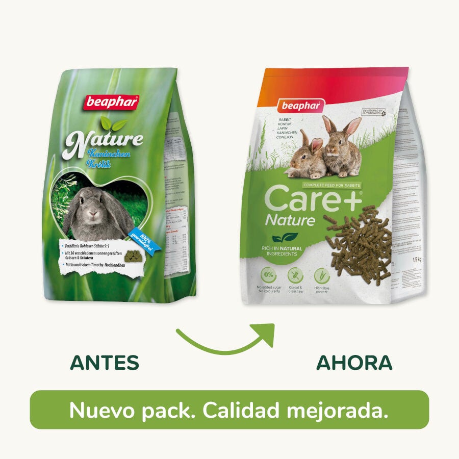 Beaphar Care+ Nature pienso para conejos, , large indicador imagen numero 4