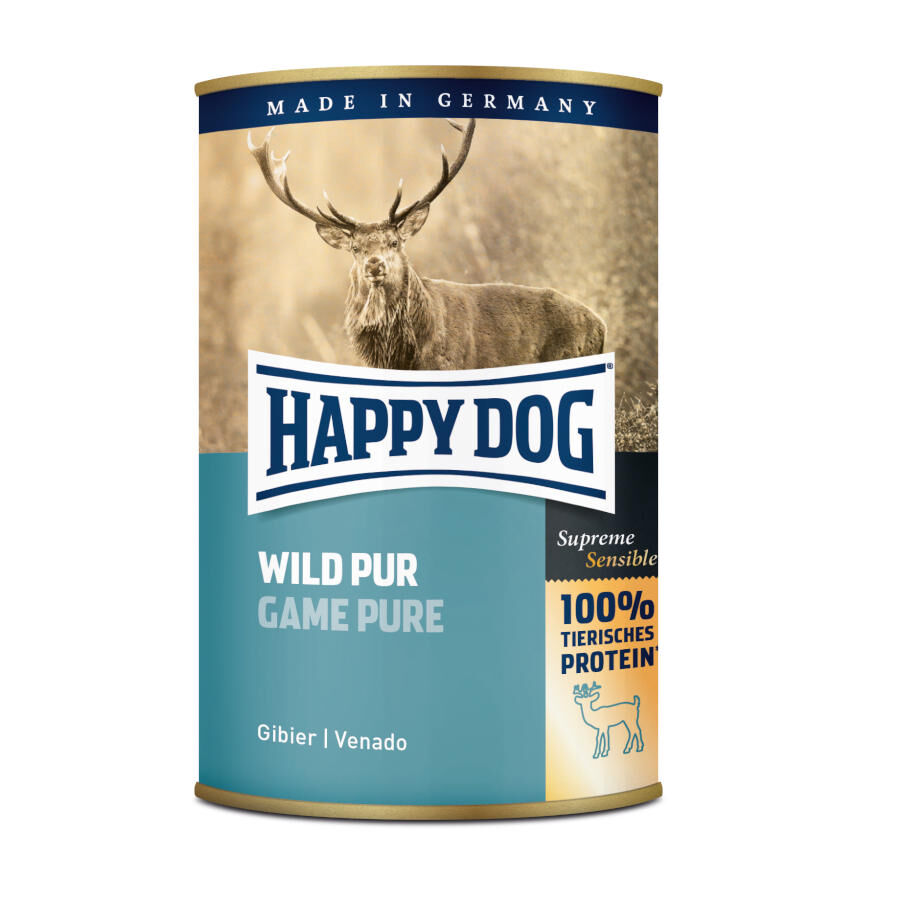 400 g Happy Dog Pure Venado en pat&eacute; lata, , large indicador imagen numero 2