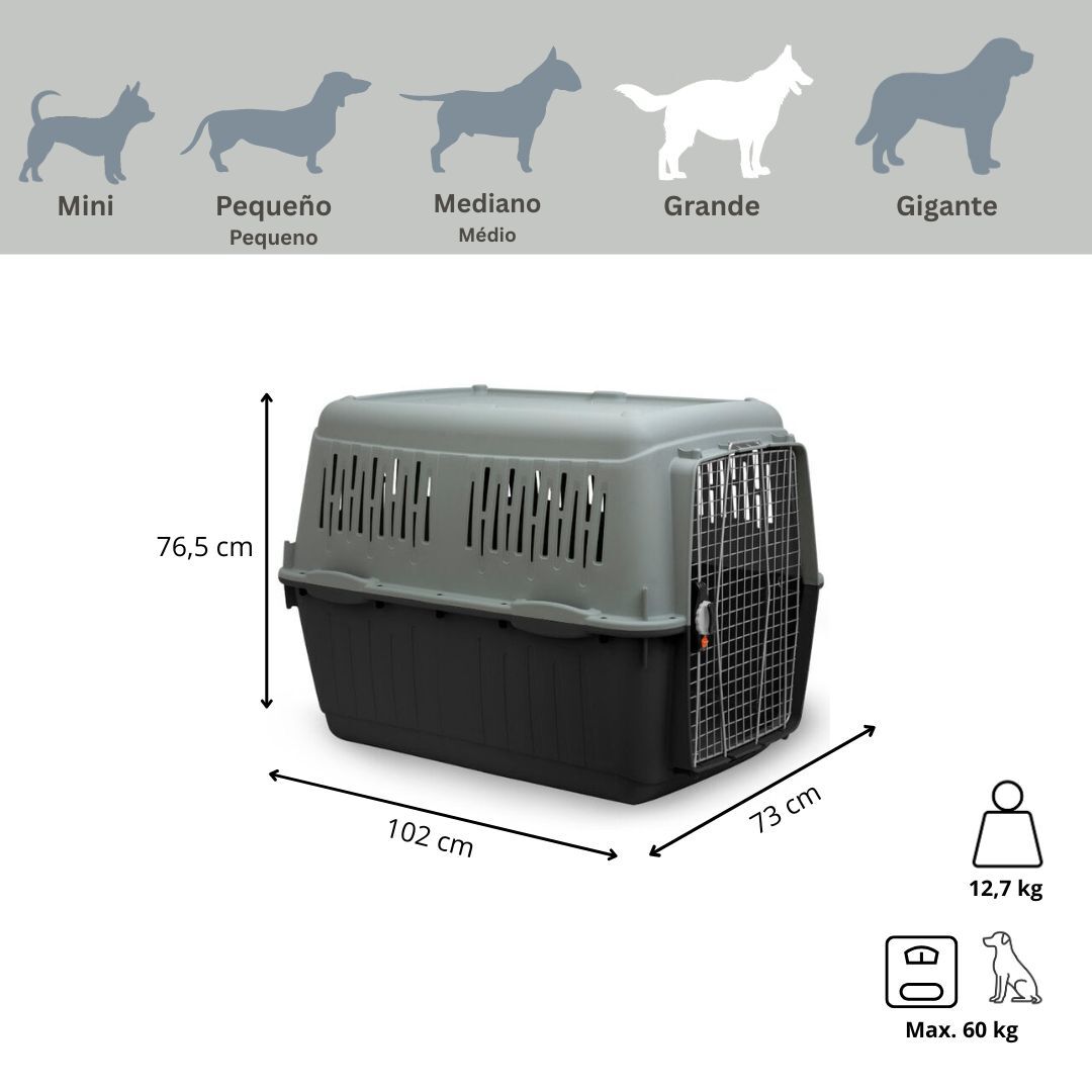 Nayeco Bracco Travel IATA Transport&iacute;n para perros, , large indicador imagen numero 4