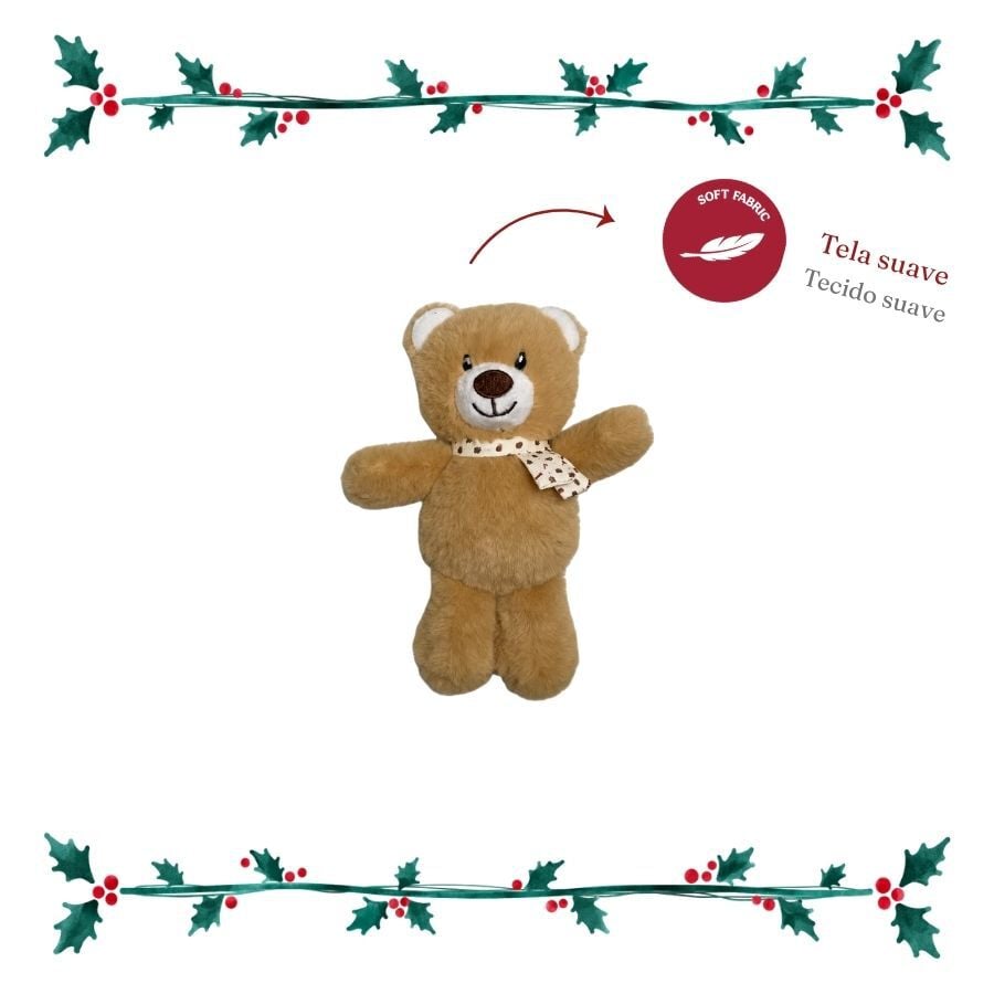 Wonder Christmas Oso Caramelo Peluche para perros, , large indicador imagen numero 4