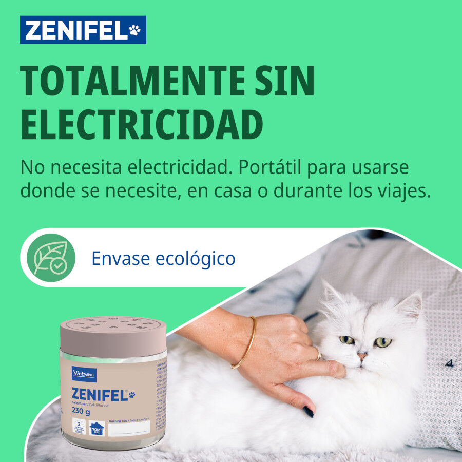 Virbac Zenifel Gel Difusor Calmante para gatos, , large indicador imagen numero 5
