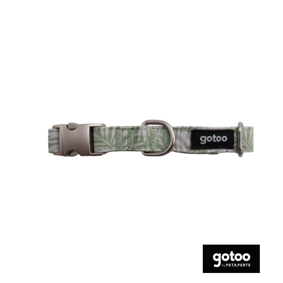 Collar estampado de hojas para perros, , large Imagen numero 2