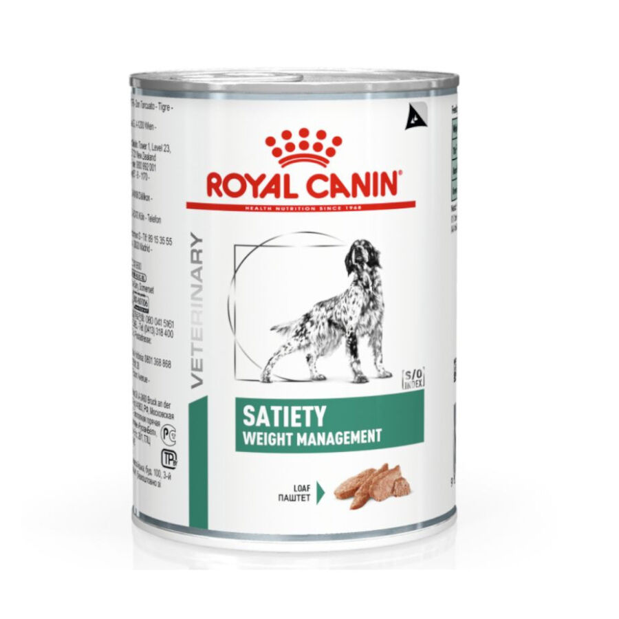 410 g Royal Canin Veterinary Satiety Weight Management Pat&eacute; lata para perros, , large indicador imagen numero 1