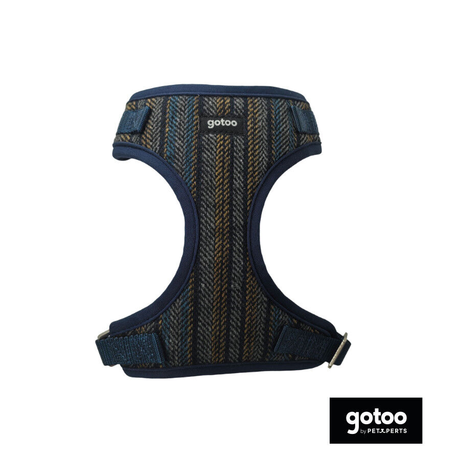 Gotoo Arn&eacute;s tipo camiseta Tweed azul para perros