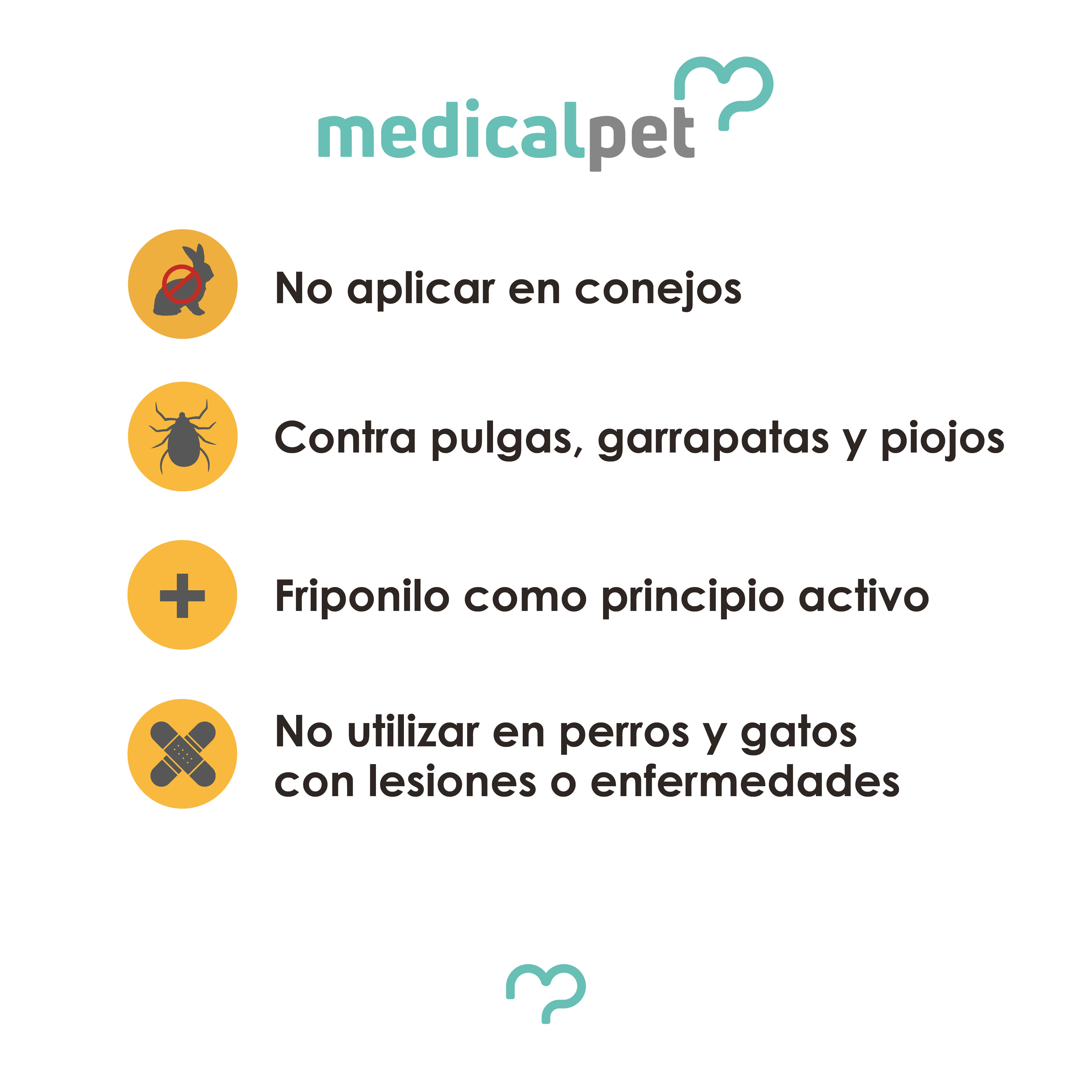 Medicalpet Spray antiparasitario para perros y gatos, , large Imagen numero 5