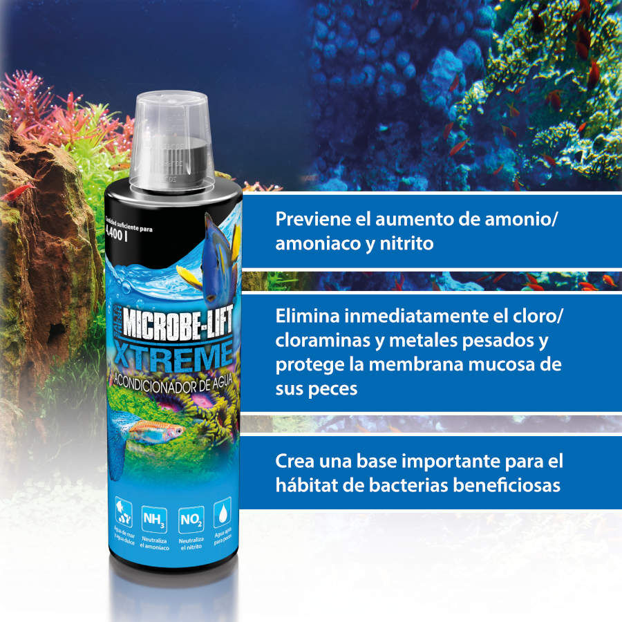 Microbe-Lift Xtreme Acondicionador de Agua para acuarios, , large indicador imagen numero 2