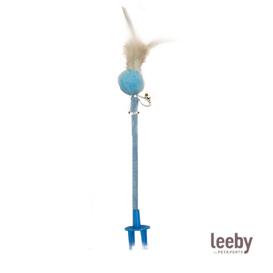Leeby Babette juguete con pluma para rascador de gatos