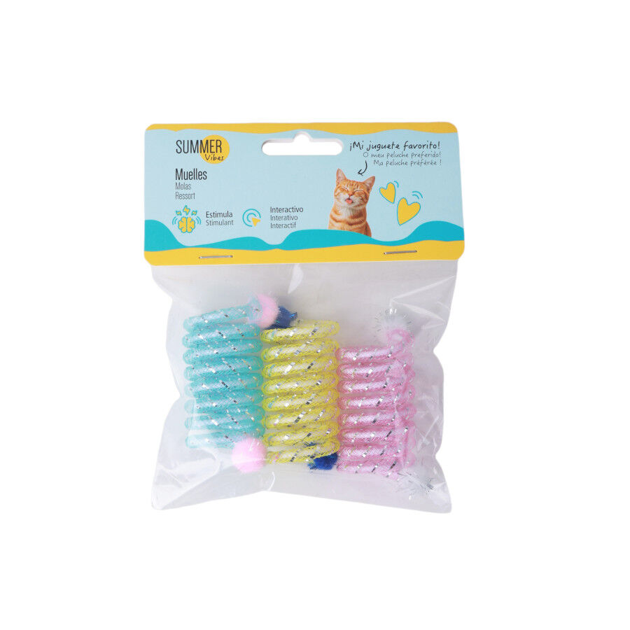 Summer Vibes Pack Muelles Juguete para gatos, , large indicador imagen numero 5