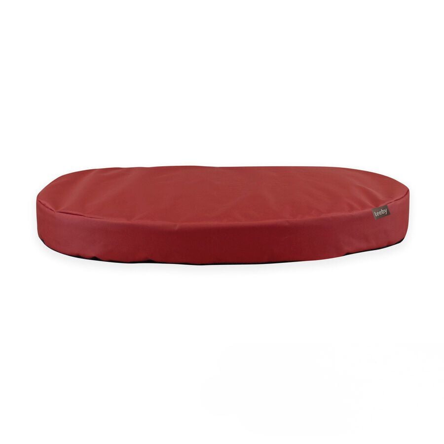 Leeby Colchoneta Waterproof y Desenfundable Roja para perros, , large indicador imagen numero 1