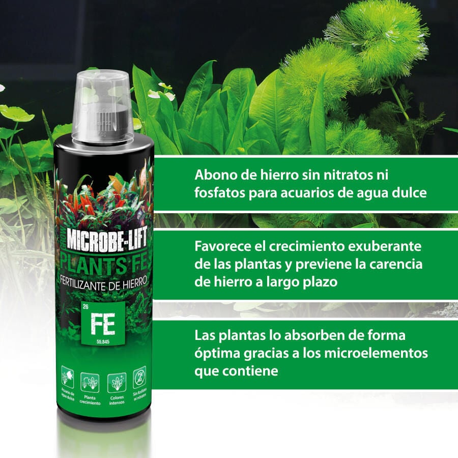 Microbe-Lift Plants FE Fertilizante de Hierro para acuarios, , large indicador imagen numero 2