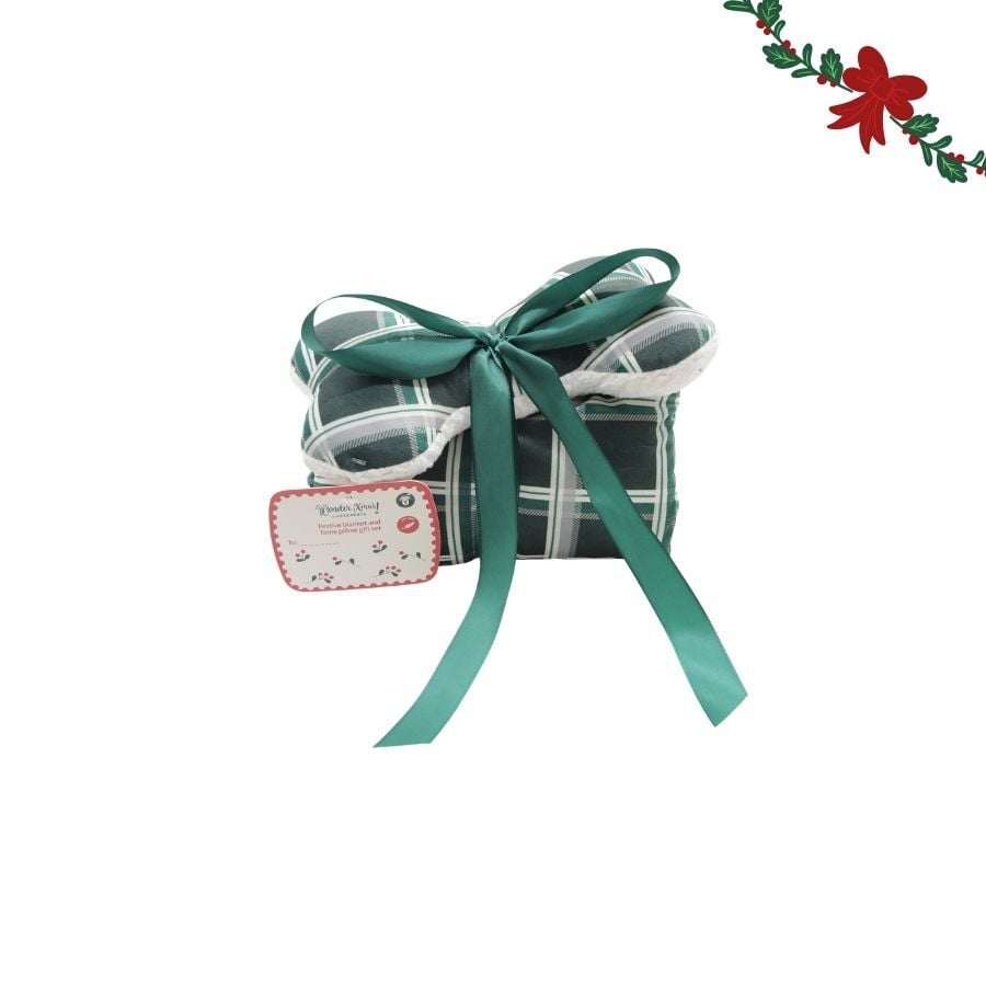 Wonder Christmas Set Manta y Cojin Hueso para perros, , large indicador imagen numero 5