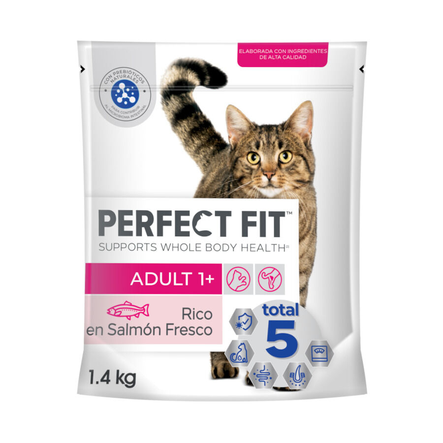 1.4 kg Perfect Fit Adult 1+ Esterilizado Salm&oacute;n pienso para gatos, , large indicador imagen numero 1