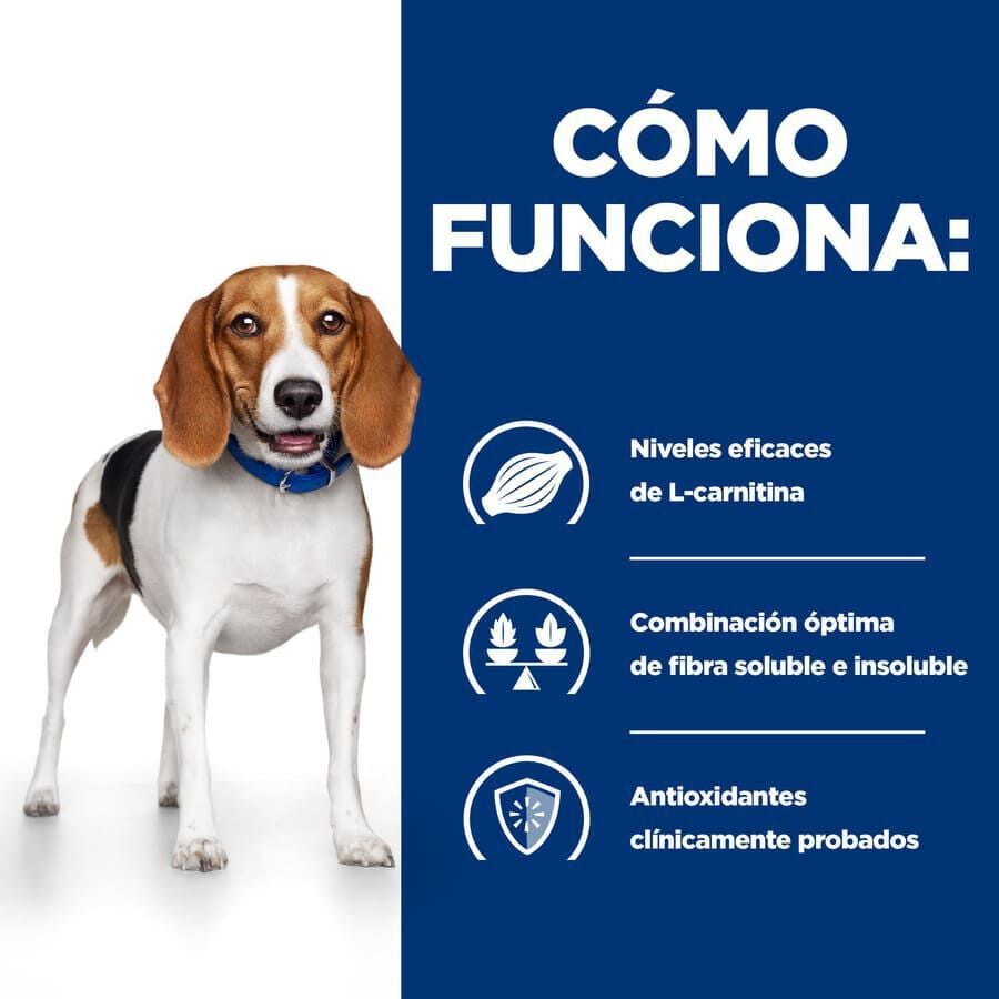 350 g Hill's Prescription Diet Weight Reduction lata para perros, , large indicador imagen numero 3