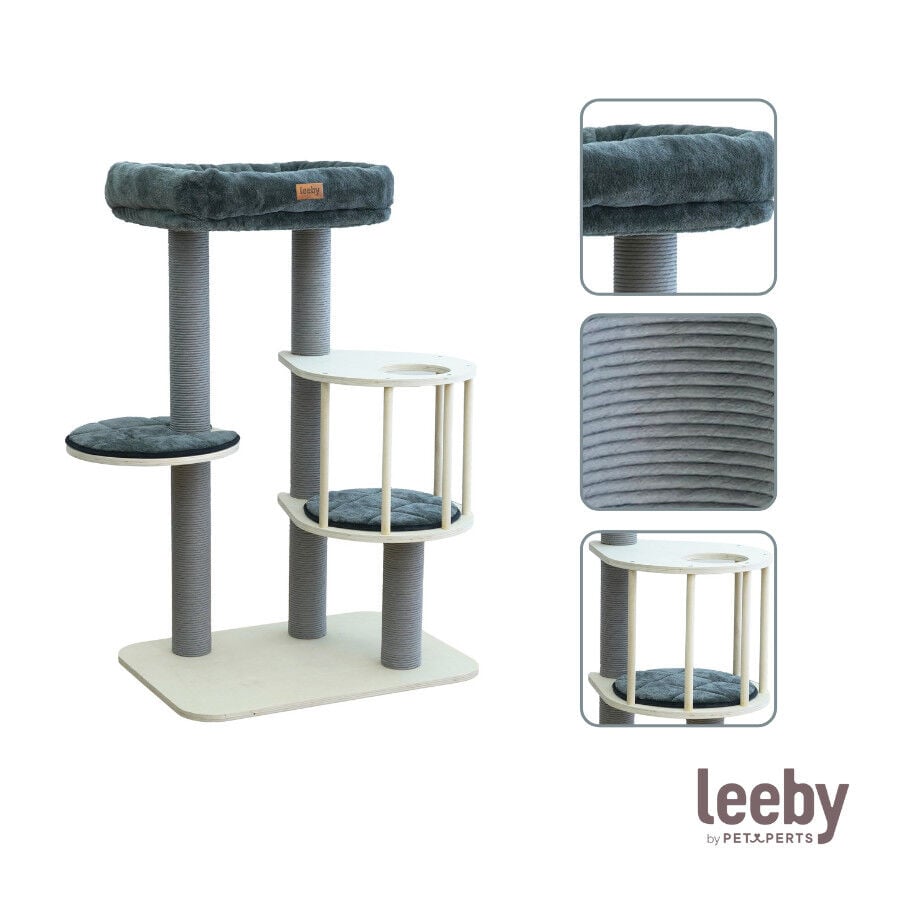 Leeby Cloud Collection torre rascador con cama para gatos, , large Imagen numero 5