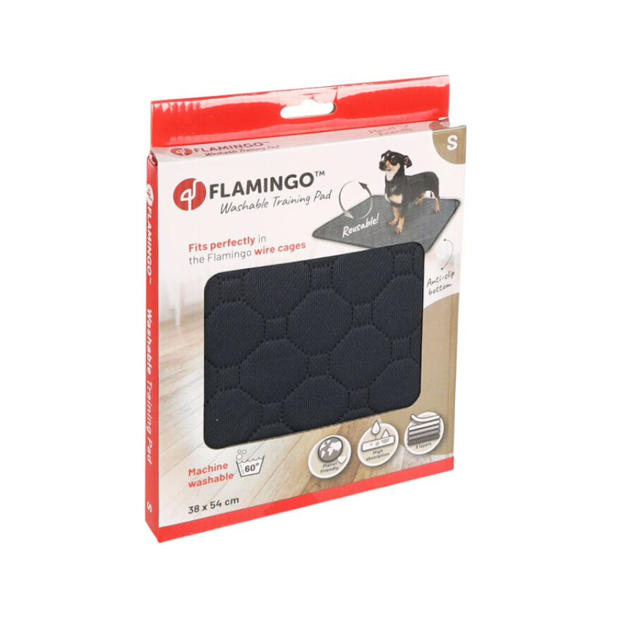 Flamingo Pasty Empapador Gris para perros, , large indicador imagen numero 1