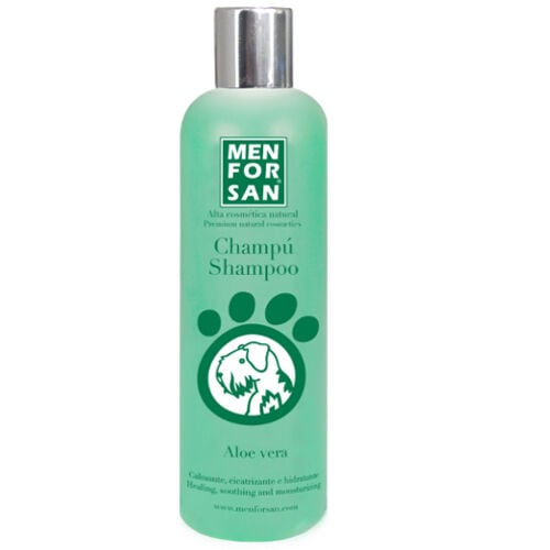 Menforsan aloe vera champ&uacute; para perros Imagen numero 1