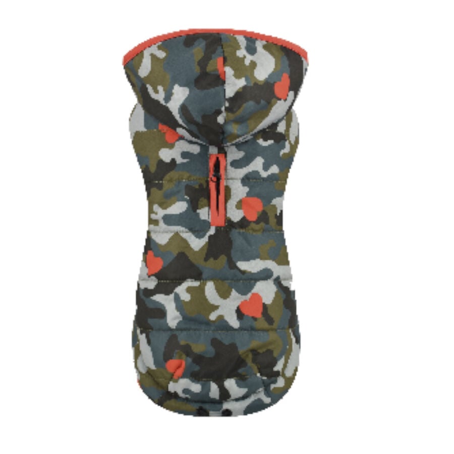 Nayeco Army Chaqueta con Capucha para perros, , large Imagen numero 1