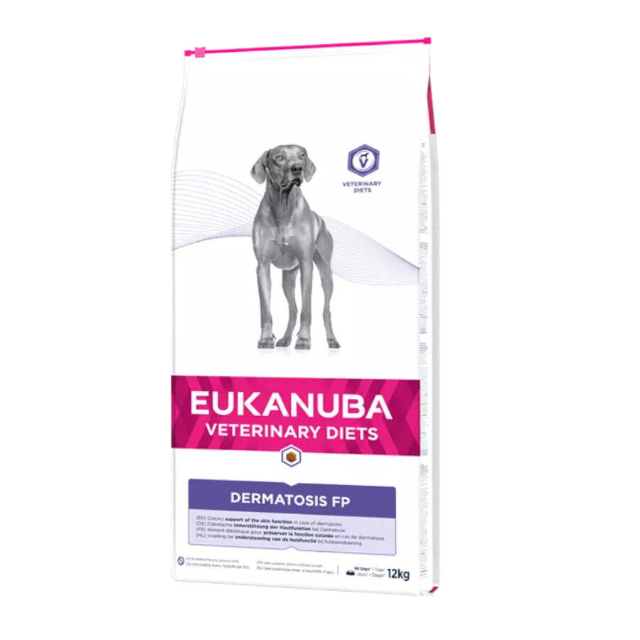 12 kg Eukanuba Veterinary Diets Dermatosis FP pienso para perros, , large indicador imagen numero 1