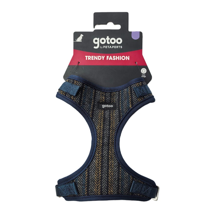 Gotoo Arn&eacute;s tipo camiseta Tweed azul para perros, , large indicador imagen numero 5