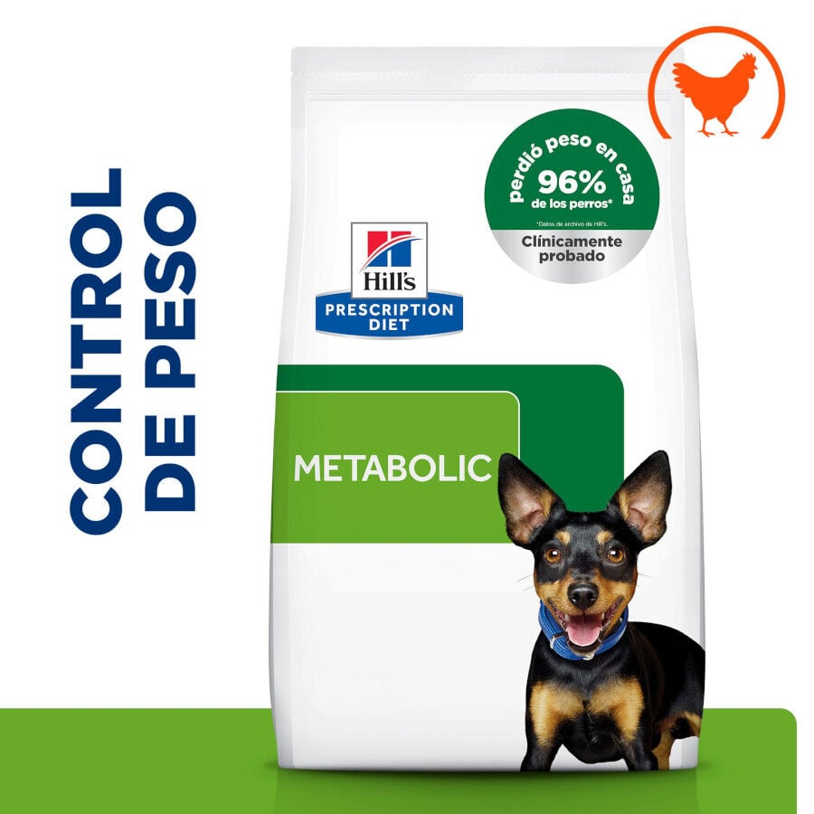 6 kg Hill's Prescription Diet Metabolic Mini Weight Loss pienso para perros, , large indicador imagen numero 2
