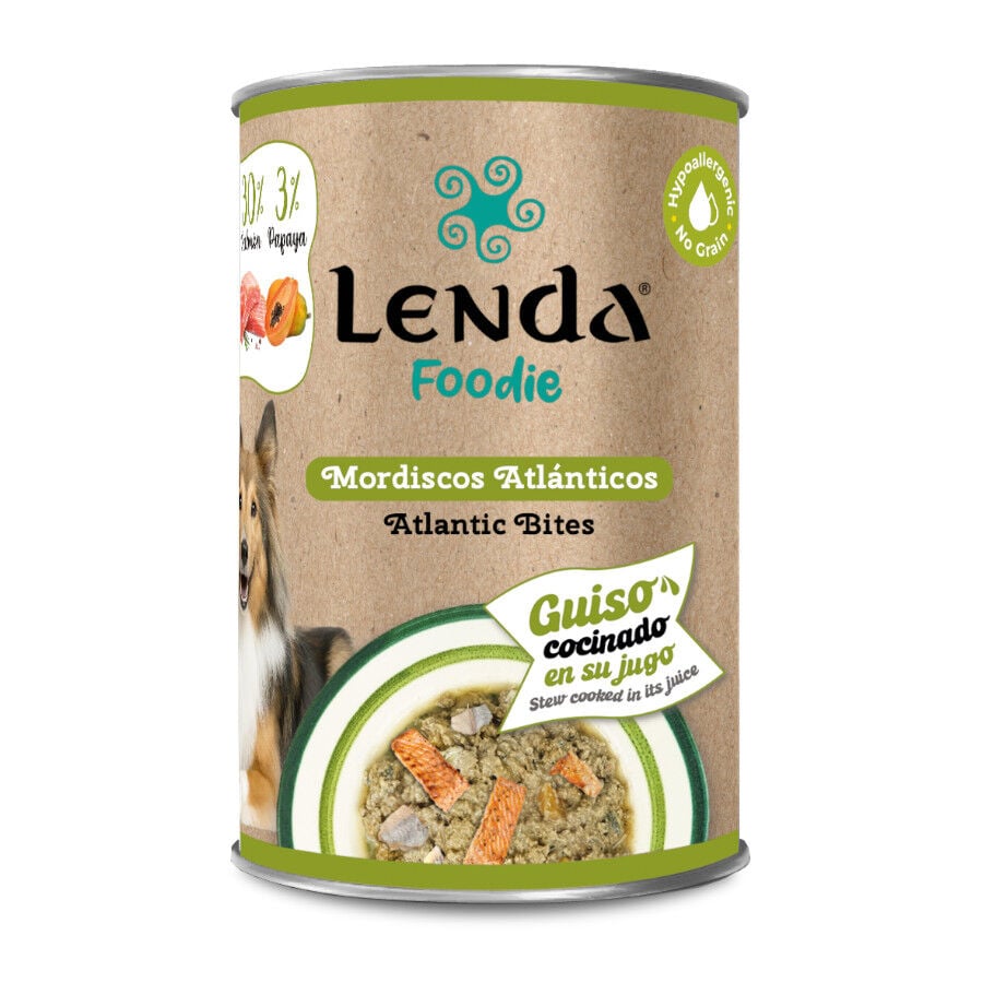 Lenda Mordiscos Atl&aacute;nticos lata para perros