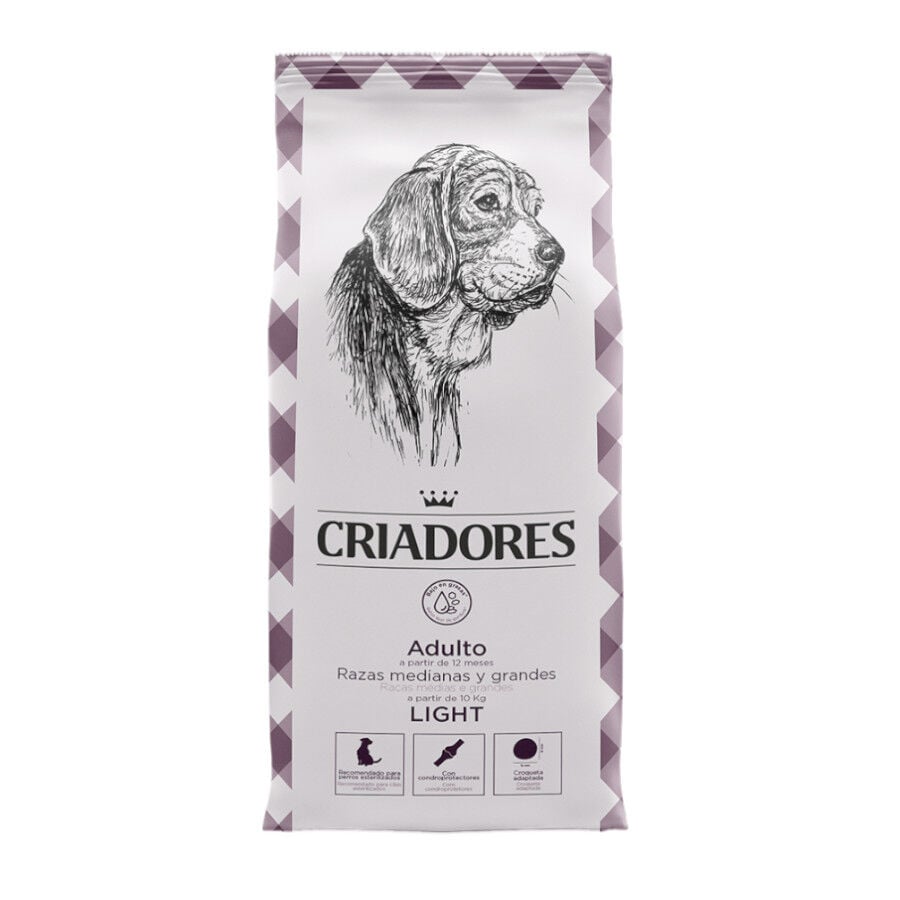 Criadores Light Razas mediana/grande pienso perros Imagen numero 1